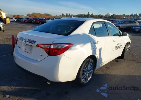 2015 Toyota Corolla Le Plus from USA, damaged, VIN 2T1BURHE9FC354034